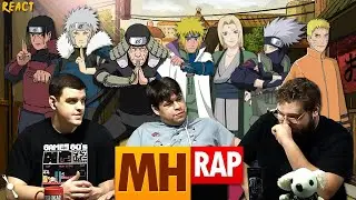 Terceirão faz Falta 😢! REACT Rap dos 7 Hokages e Tipo Minato [MHRAP]
