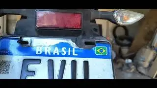 Após emplacar sua moto ,muita atenção com possíveis danos com a vibração.