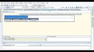 How to create a wizard based block report in SQL server