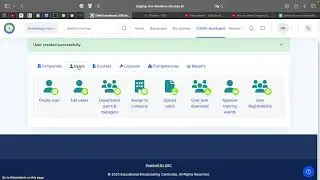How to create a user Role Teacher in EBC Platform