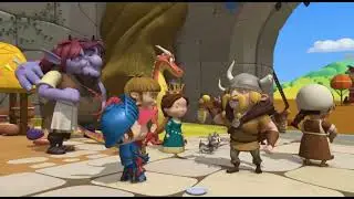 Vikings Ruins the party (Mike the Knight Sora 2)