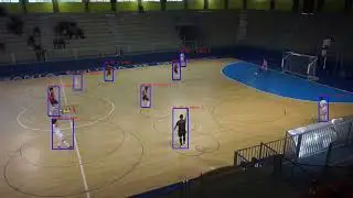 Demo AI | Tracking and categorizing players directly on the futsal court