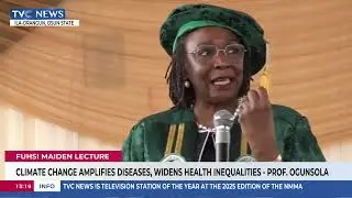 UNILAG VC Calls For City-Driven Climate Action At Fuhsi Maiden Lecture