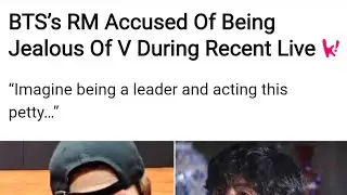 BTS's RM Accused Of Being Jealous Of V During Recent Live#sbo #sbotvm #workfromhome#earnmoneyonline