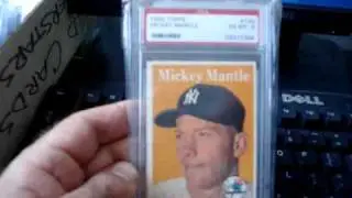 Mickey Mantle baseball cards