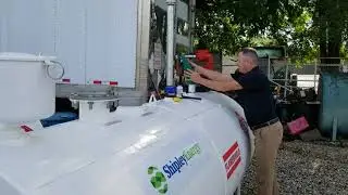 Ecogreen Tank Monitor Installation on a diesel tank