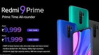 Redmi 9 Prime India Launch Event Live | Redmi 9 Prime Product Launch Show 2020