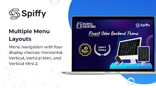 Spiffy Odoo Backend Theme &ndash; with Multiple Menu Layouts!