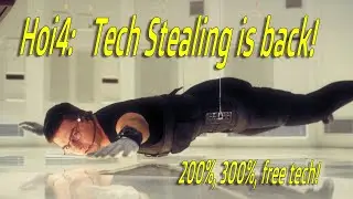 Hoi4: Breaking news: Tech stealing is back!