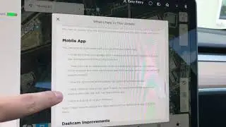 Tesla Software Update V10 2019.32.11