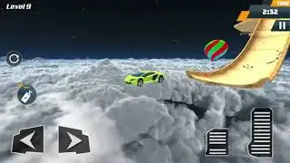 Mega Ramp Car Stunt- Mega Fly Impossible Car Stunt