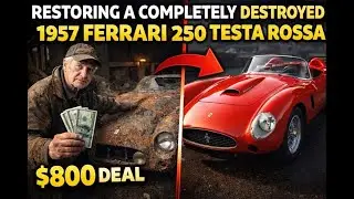Restoring a Completely Destroyed 1957 Ferrari 250