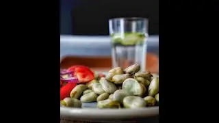 Best way to cook perfect broad beans 💚 #broadbeans #favabeans #summerflavors