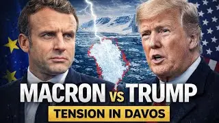 Macron vs Trump: Davos Clash Over Greenland | Global Politics Explained | Daily GK | #trump #macron