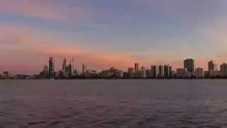 Perth Sunrise Timelapse