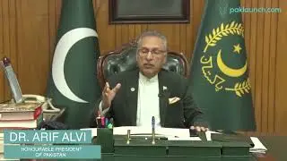 A special message from the Honourable President of Pakistan Dr Arif Alvi on Pakistani Tech (Jan '22)