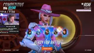 Overwatch 2 Rank 1 Ashe Player Warn Dominates Whole Enemy Team