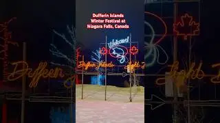 A Breathtaking Tour of Dufferin Islands Winter Festival | Niagara Falls, Canada 🇨🇦