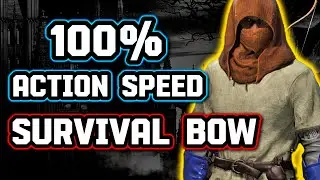 100% Action Speed SURVIVAL BOW | Dark and Darker