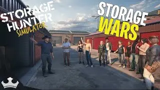 Storage Hunters Simulator Episode 4 Gameplay Live | Storage bid war Game #gaming #simulator