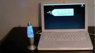 USB glitterlampe