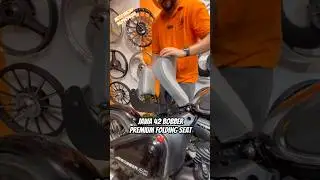 Jawa 42 Bobber Foldable Seat Price | Jawa Bobber 42 | Folding Seat #jawa42bobber #jawabikes #shorts