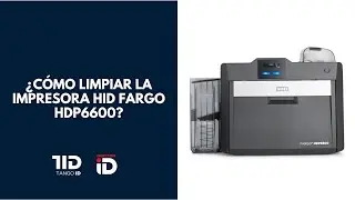 ¿Cómo limpiar la impresora HID Fargo HDP6600?