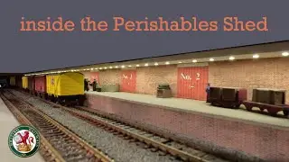 Inside the Perishables Shed