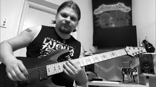 Fireproven - Waves of Extinction - Official guitar tutorial part 2. MAINRIFF