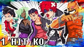 River City Girls All Bosses NO Damage 1 Hit KO Build One Punch Man build Gameplay