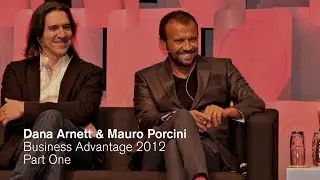 Dana Arnett & Mauro Porcini Interview - Business Breakfast 2012 Part One