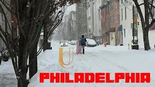 Philadelphia Frozen ❄️🧊 | Ice-Covered Streets After Heavy Snowfall