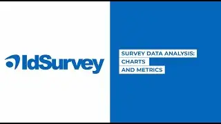 The survey results you need, immediately available for your survey data analysis.