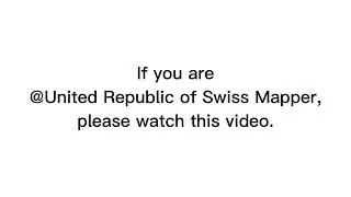 A PFP Gift for @United Republic of Swiss Mapper.