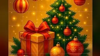 Cristmas Day Special Puzzle Game #challenge #animation #gaming #puzzlechallenge #art #painting #draw