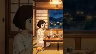 Anime Ghibli Stories: The Rainy Road Home.