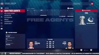 NHL 26 Gameplay Part 3 (Montreal) Playoffs