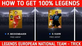 How To Get Legends From Legends European National Team Box Draw || Pes 2020 Bug Legends Trick ||