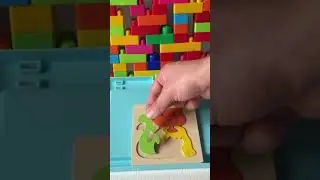Cat puzzle #сложувалка #маче #забава #коцки #бои #учиме