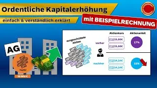 ordentliche Kapitalerh&ouml;hung - 👨🏼&zwj;🎓 EINFACH ERKL&Auml;RT 👩🏼&zwj;🎓