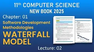 Waterfall Model | Software Development Methodologies | 11th Class Computer Punjab Board
