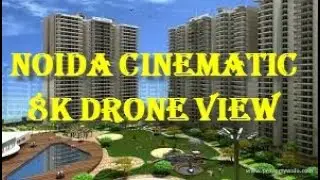 Noida, 8K cinematic drone view 2020