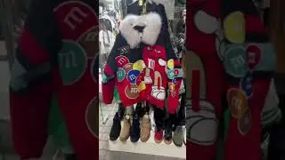Куртка, Print M&M&rsquo;s 🔴 +  Gucci ботинки или челси для идеального образа, качество улёт!