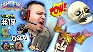 Lets Play SKYLANDERS SUPERCHARGERS Chapter 19: Uncle Crusher Crushes Count Money Bone w/ Q&A