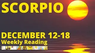 SCORPIO - Your Most Unique Week - This Is Wild! ❤️ ♏️ December 12-18 Weekly Tarot Reading Horoscope
