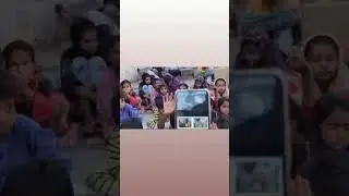 Praying Over the Children - Slave Brick Kilns Pakistan