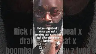 Rick ross type beat x drake type beat x boombap beat x jay z type beat x boombap type beat