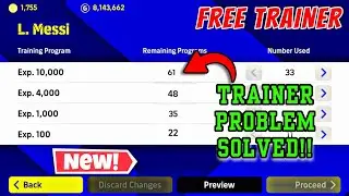 Trick To Get Unlimited Training Program (4000 or 10000 Exp) In eFootball Pes 2022 Mobile