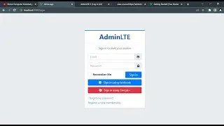6. Vue JS Project Configuration-Design Login Page Using Admin LTE Template| Khmer Computer Knowledge