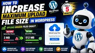 How to Increase Image File Upload Size in WordPress Website? | Image Upload Error WordPress